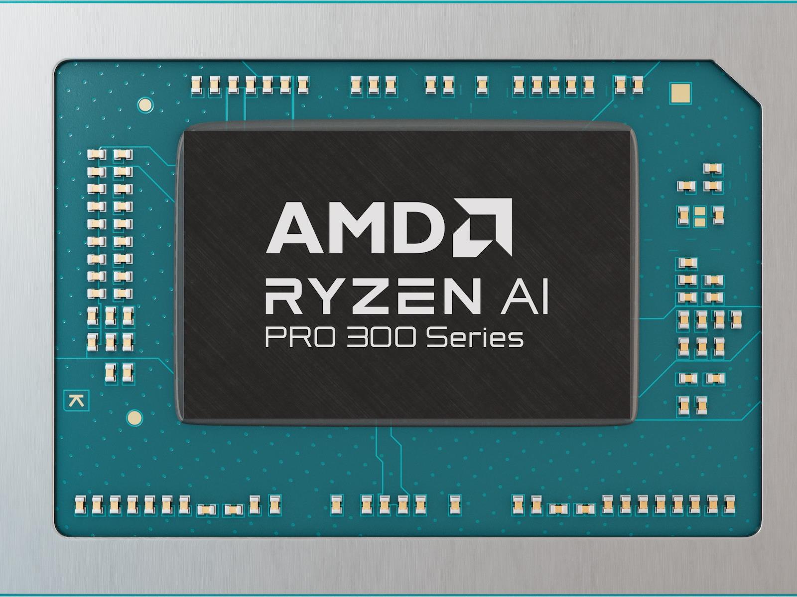 AMD Ryzen AI PRO 300 Series CPUs Arrive For AI-Fueled Business Laptops