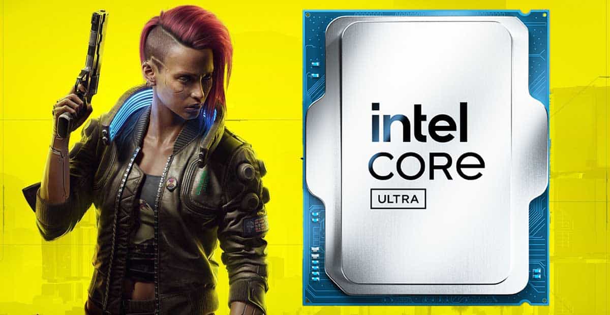 Cyberpunk 2077 update targets Intel Arrow Lake CPUs with 33% performance boost