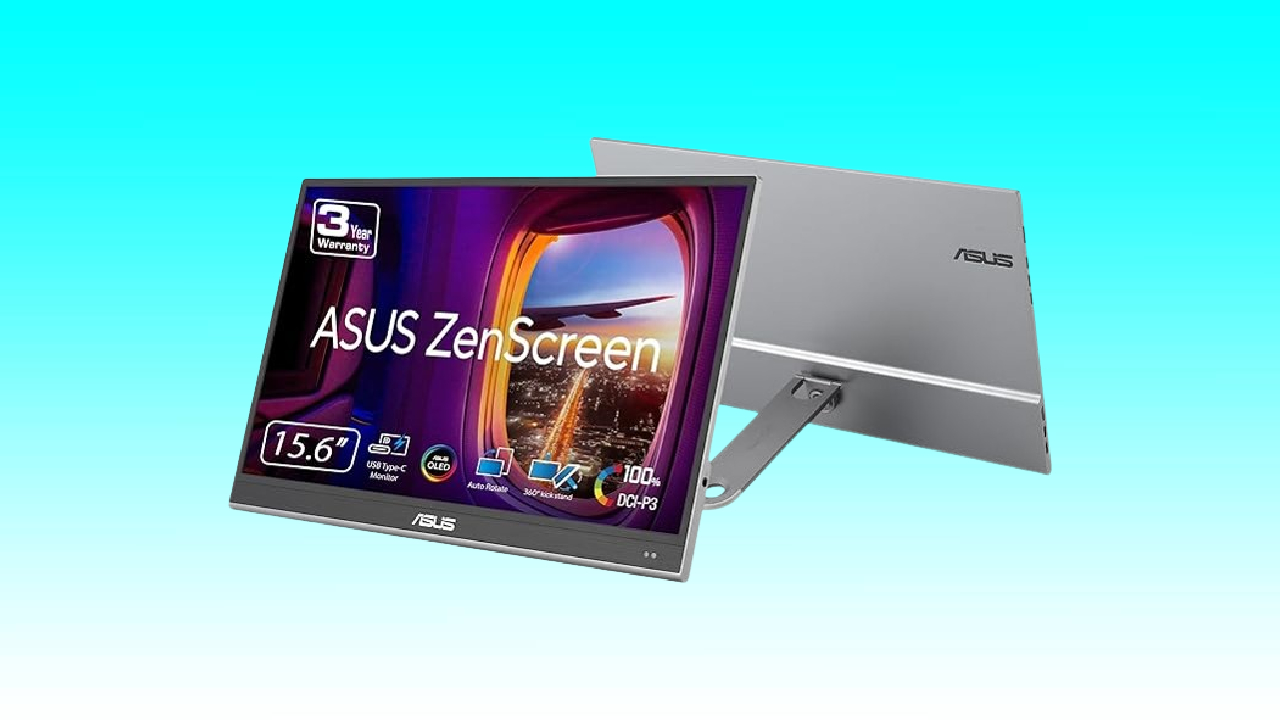 Treat a tech lover with this portable ASUS monitor this Christmas, now at its lowest price ever